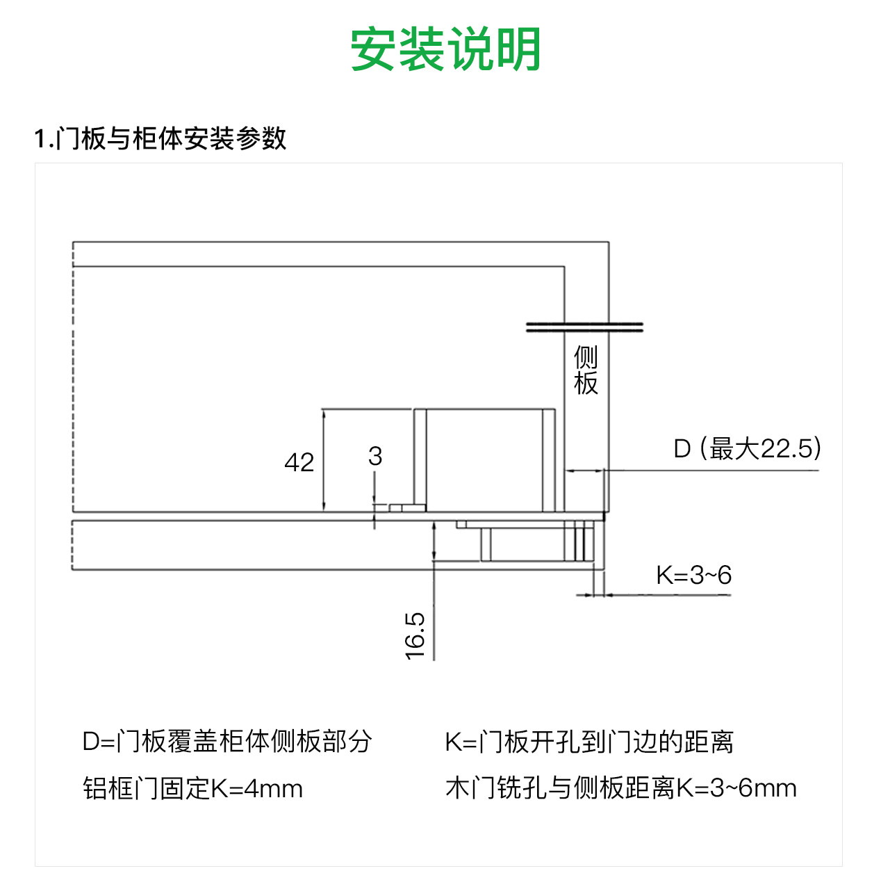 T2 轻型天地铰链