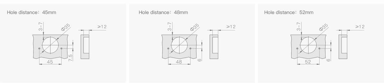Bản lề góc đặc biệt T165A