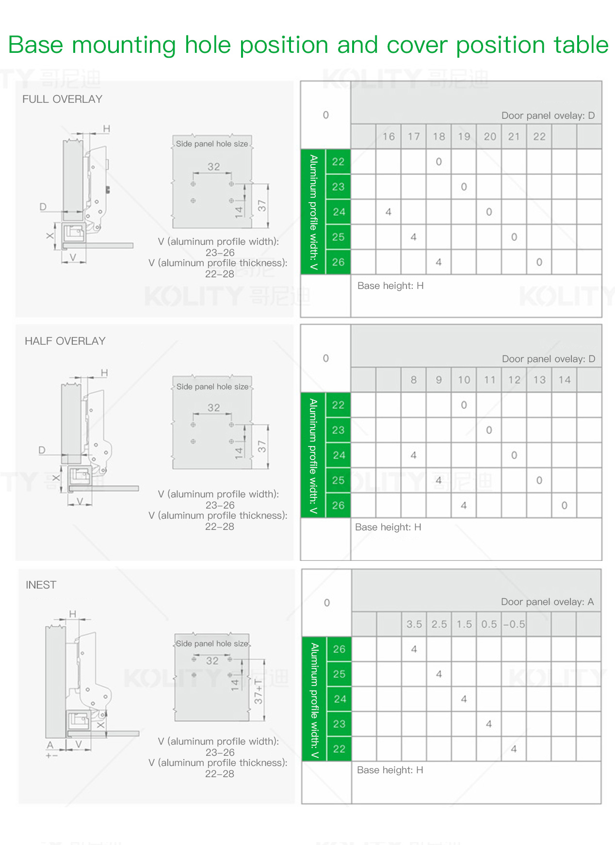 Bản lề khung nhôm dày K62-LKH-V2